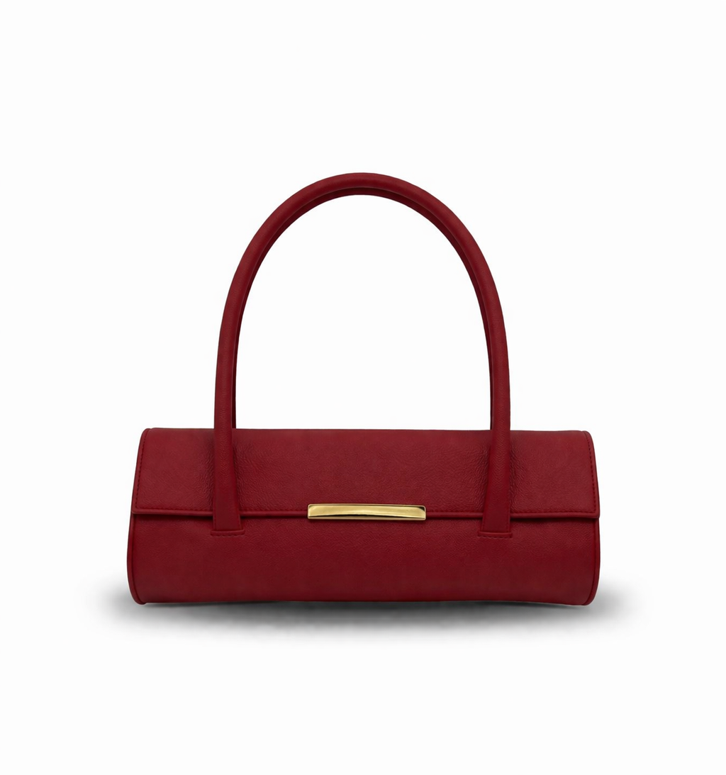 Red Cylinder Baguette