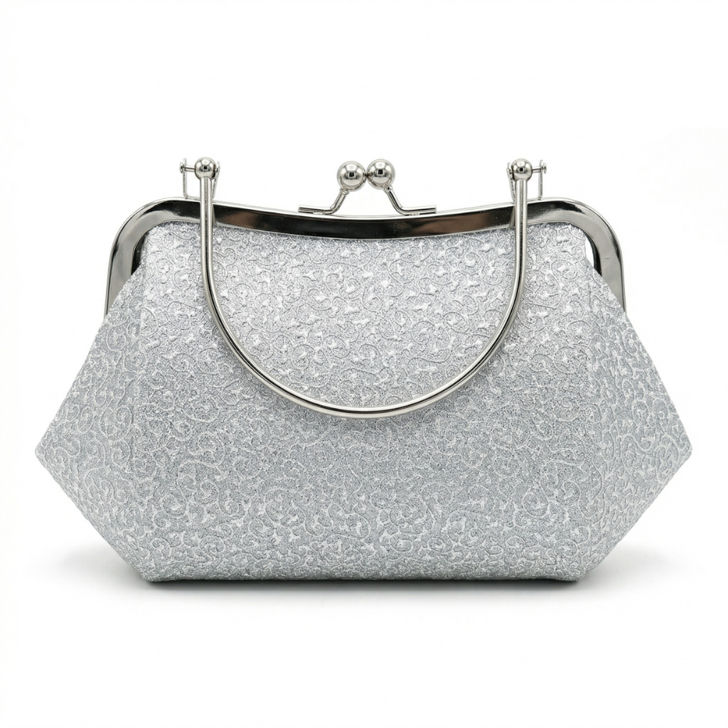 Starlight Silver Clutch