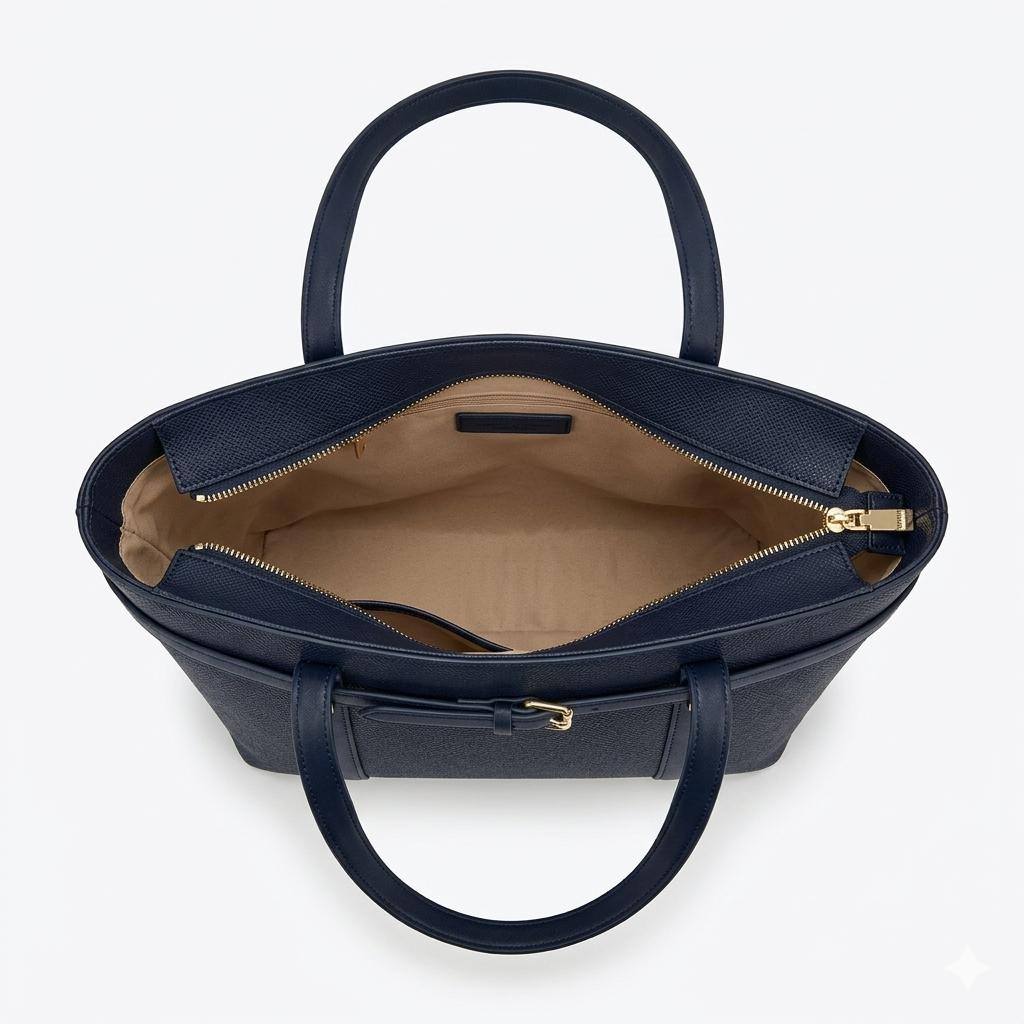 Saffiano Leather Tote