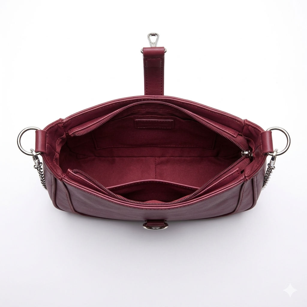 Burgundy Wine Tote