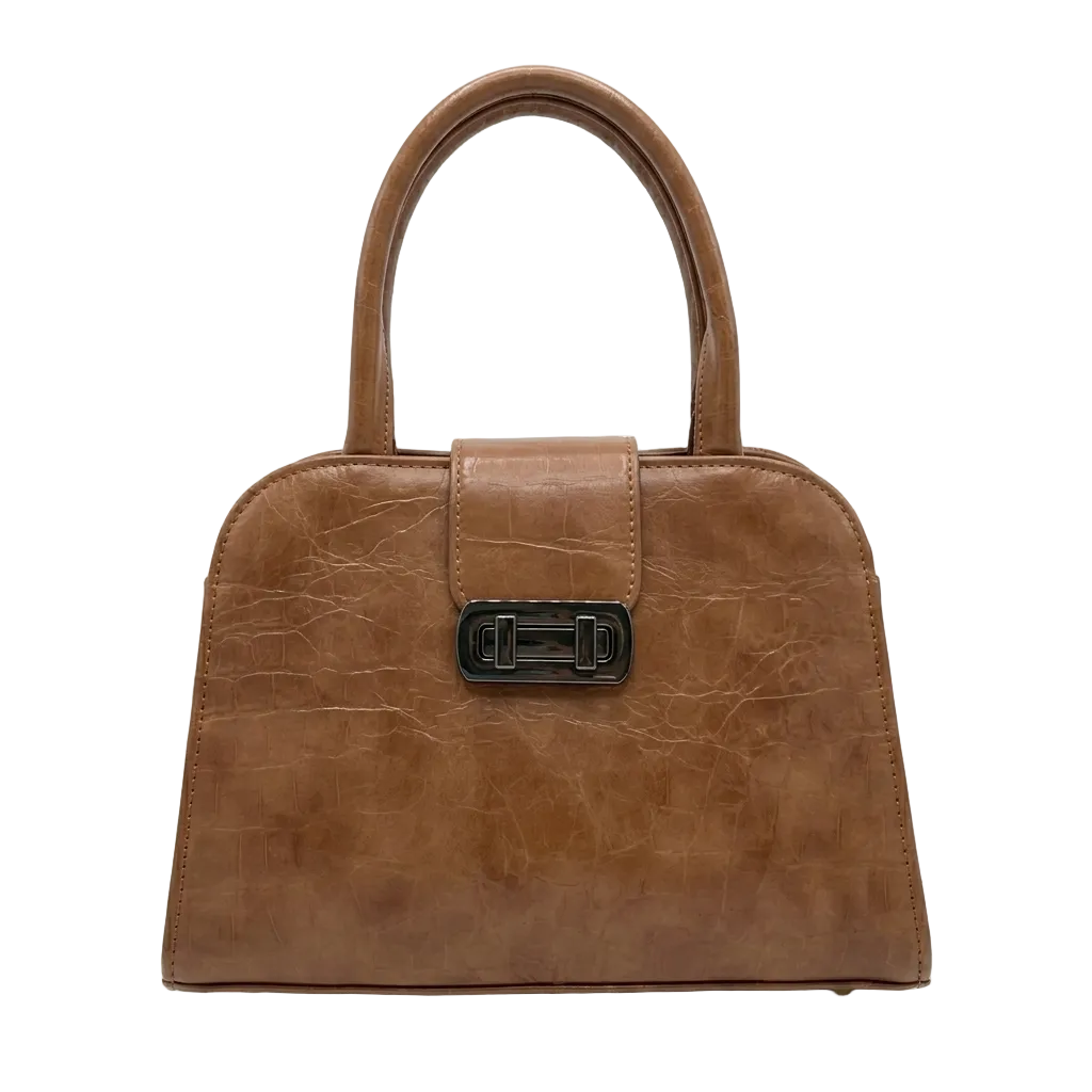 Tan Croco Structured