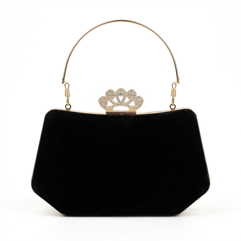 Noir Elegance Clutch