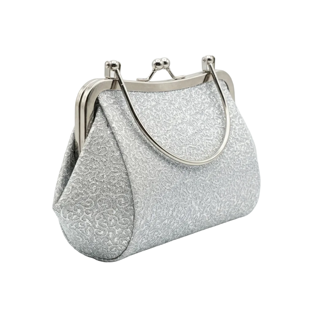 Starlight Silver Clutch