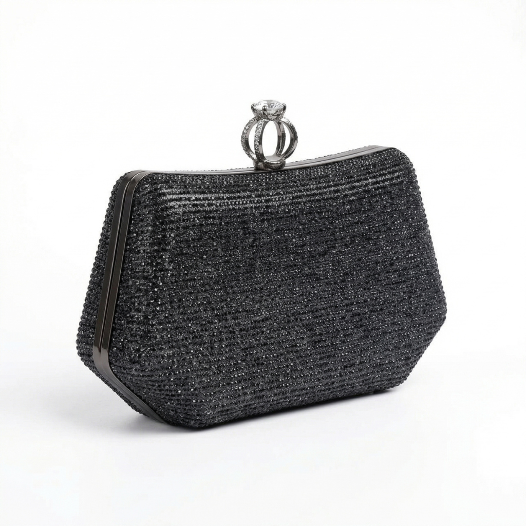 Midnight Mosaic Clutch