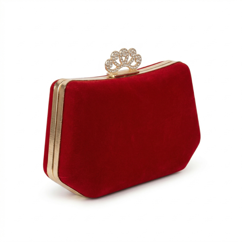 Royal Crimson Clutch