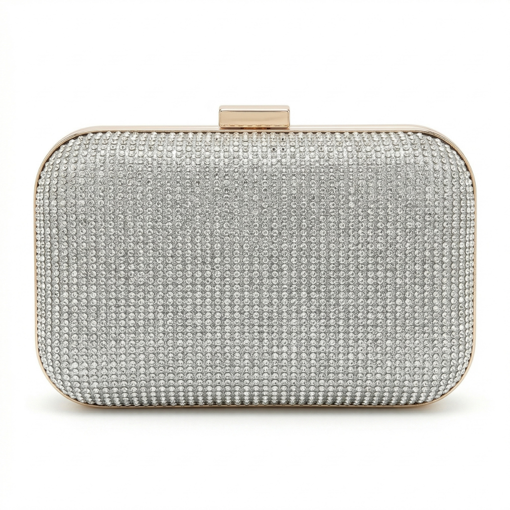 Diamond Shimmer Clutch