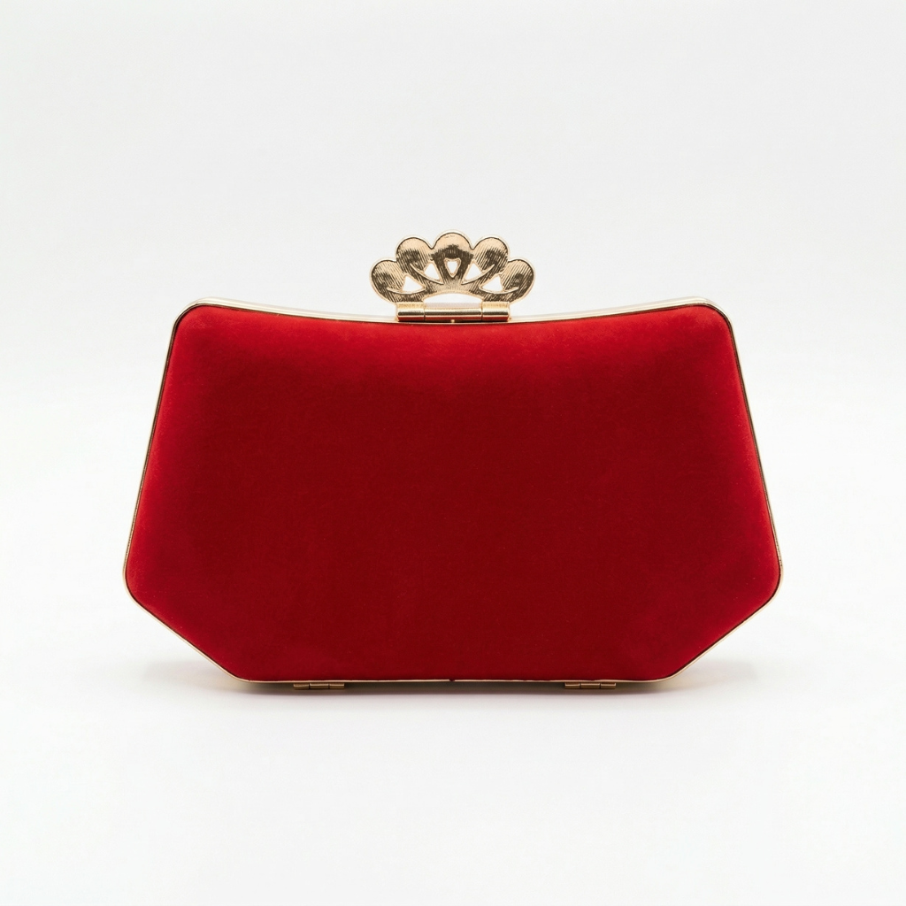 Royal Crimson Clutch