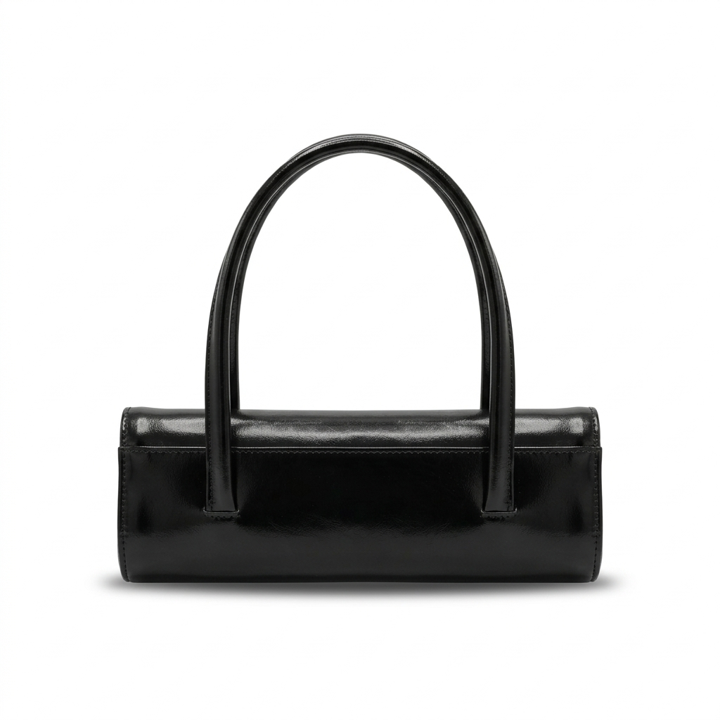 Black Glossy Baguette