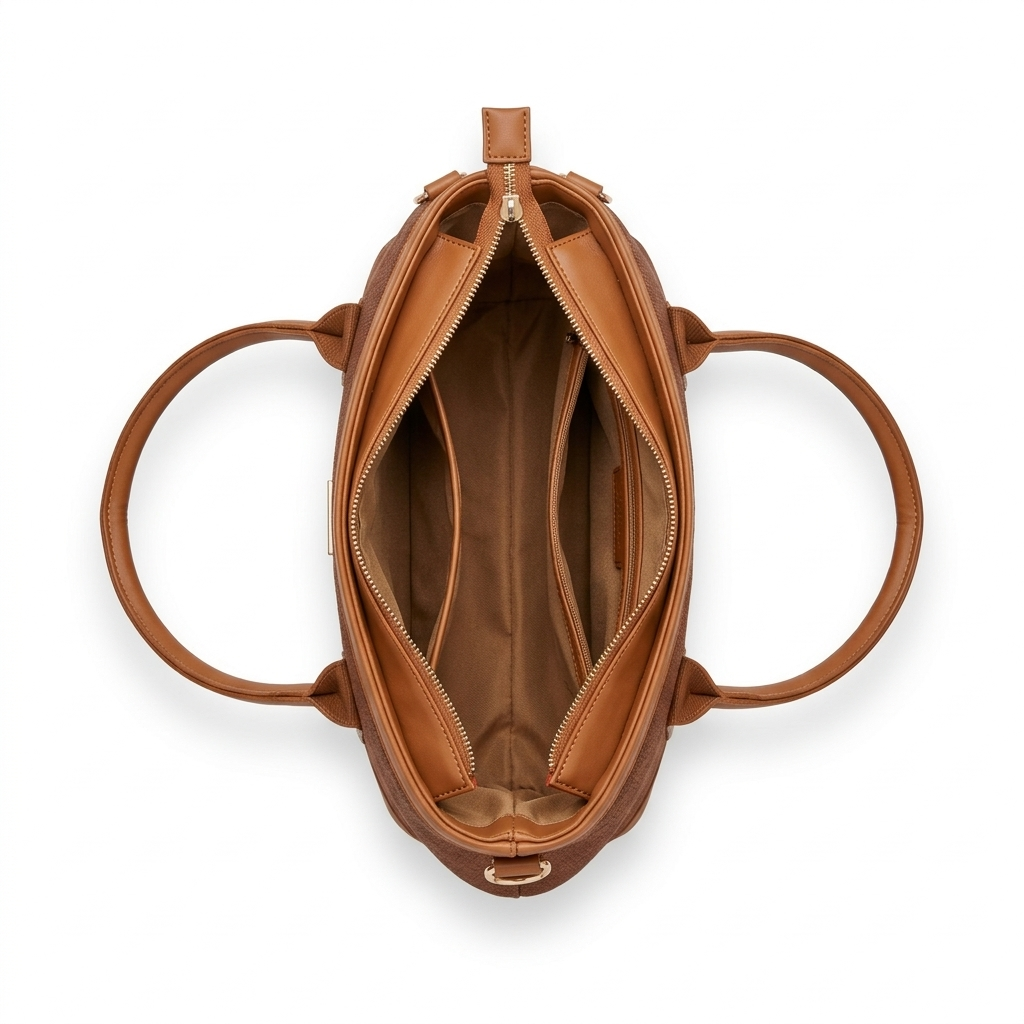 Brown & Tan Tote