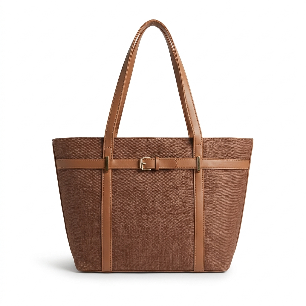 Brown Canvas Tote