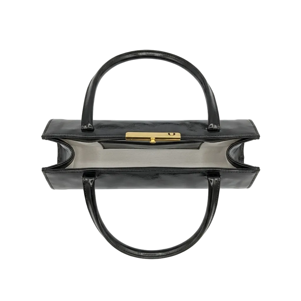 Black Glossy Baguette