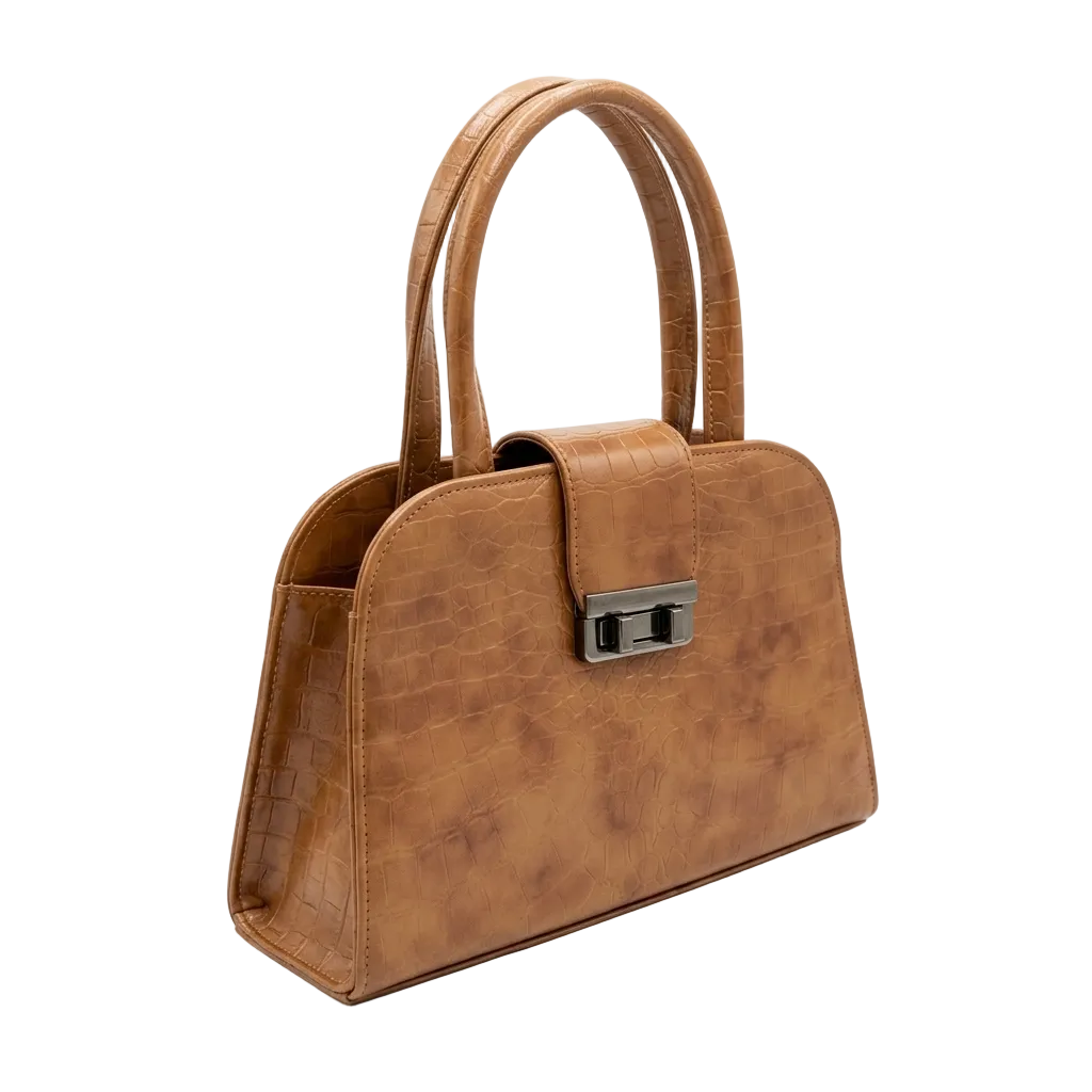 Tan Croco Structured