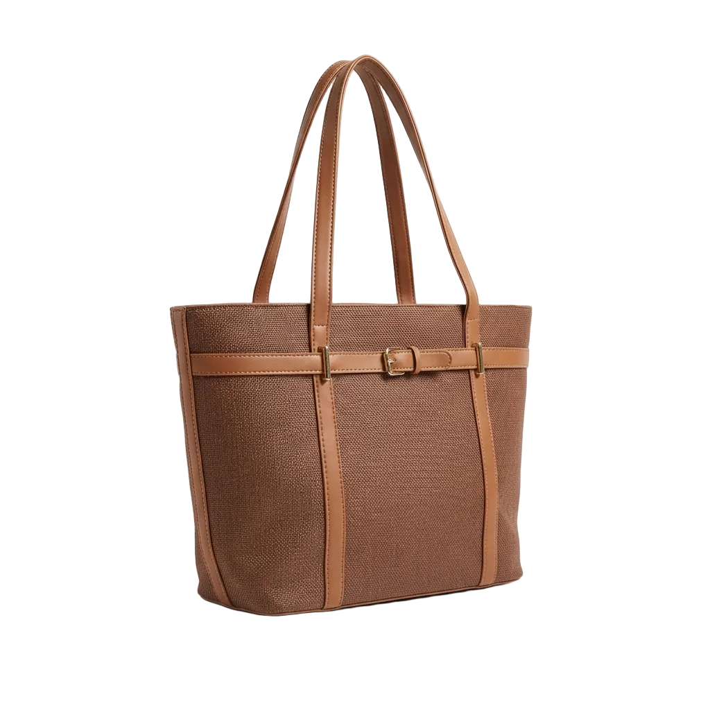 Brown Canvas Tote