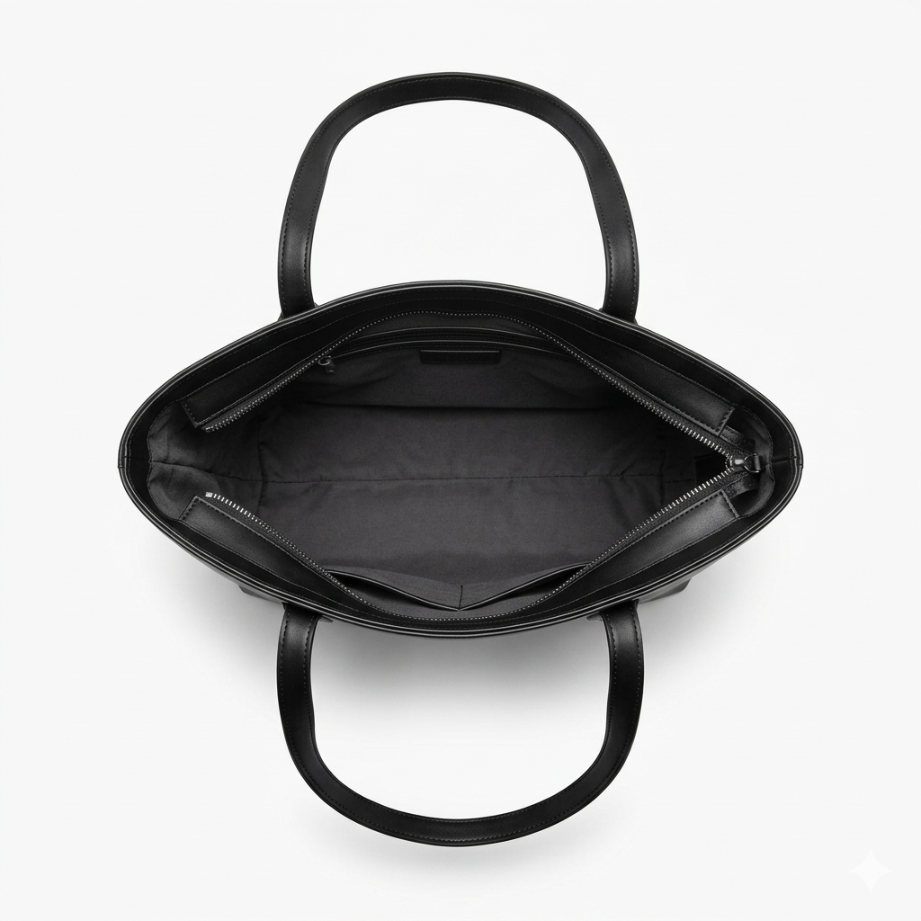 Black Minimalist Tote